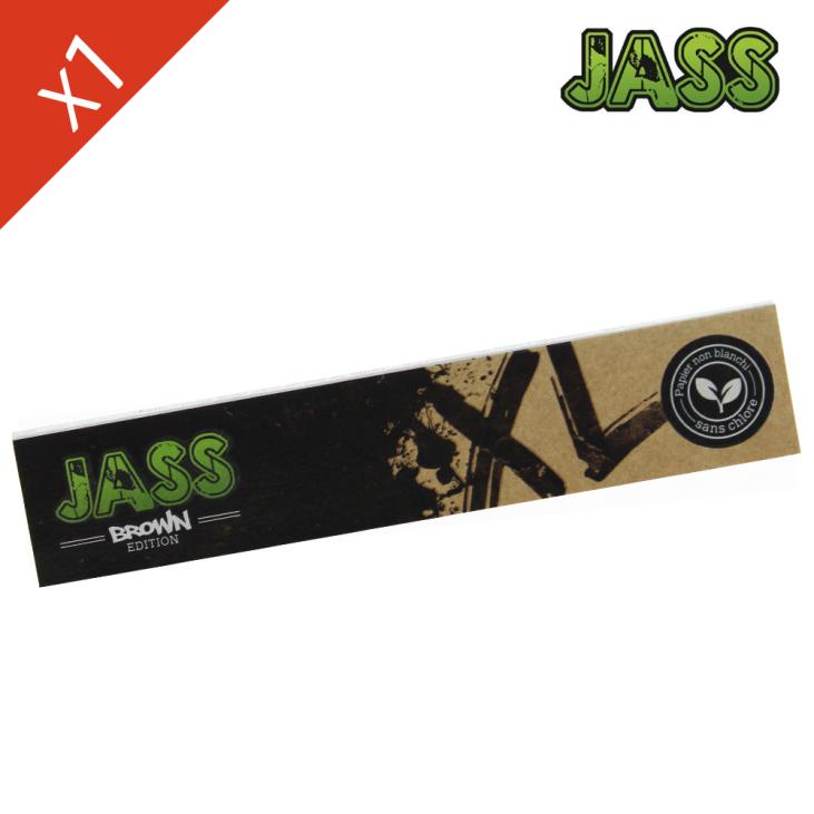 King Size Rolling Paper Jass Slim Brown XL Booklet