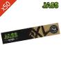 Pack of King Size Rolling Paper Jass Slim Brown XL Booklets