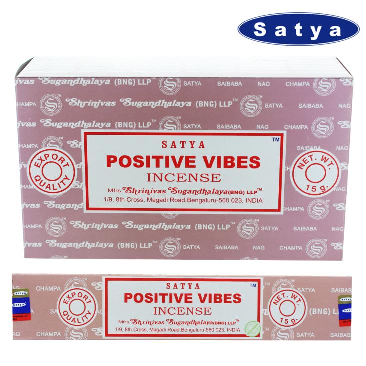 Boite Satya Encens Positive Vibes
