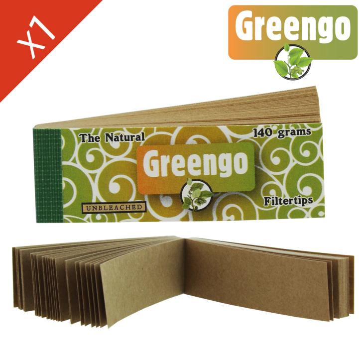 Carnet filtre Greengo Brown en carton