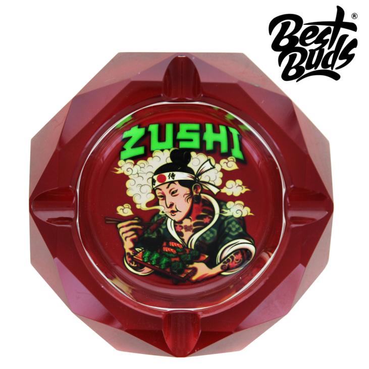 Cendrier verre Cristal Best Buds Zushi (GM)