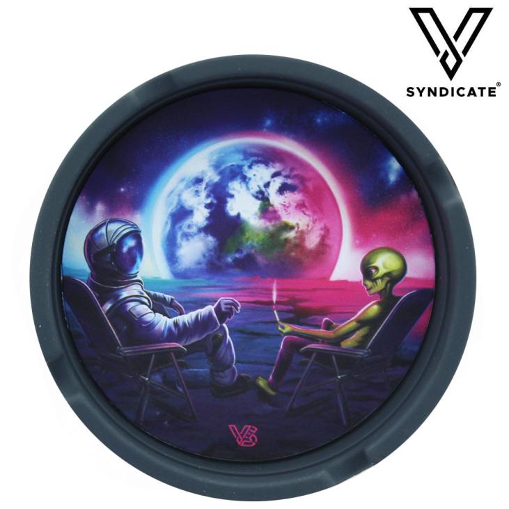 Cendrier rond silicone V-Syndicate Blunt Orbit