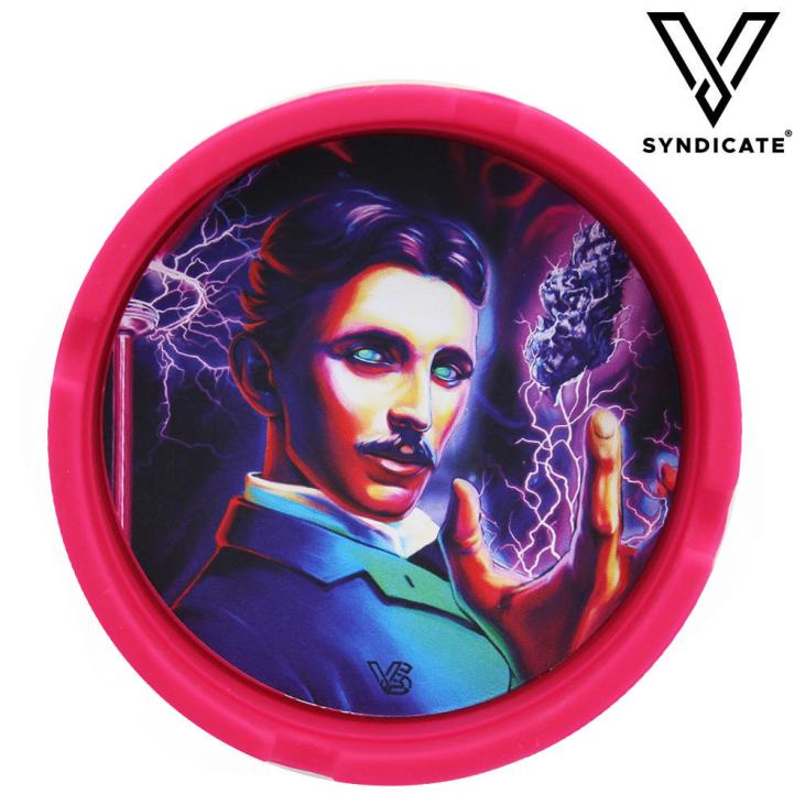 Cendrier rond silicone V-Syndicate High Voltage