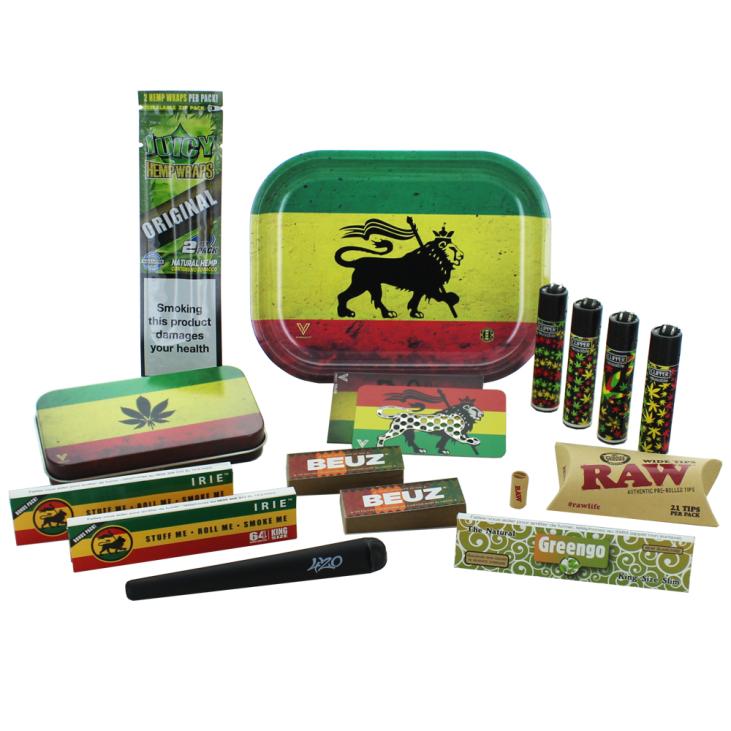 Pack produits Fumeurs Rasta Lion