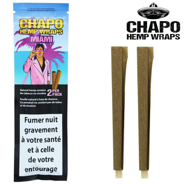 Paquet Blunts Chapo Miami en chanvre