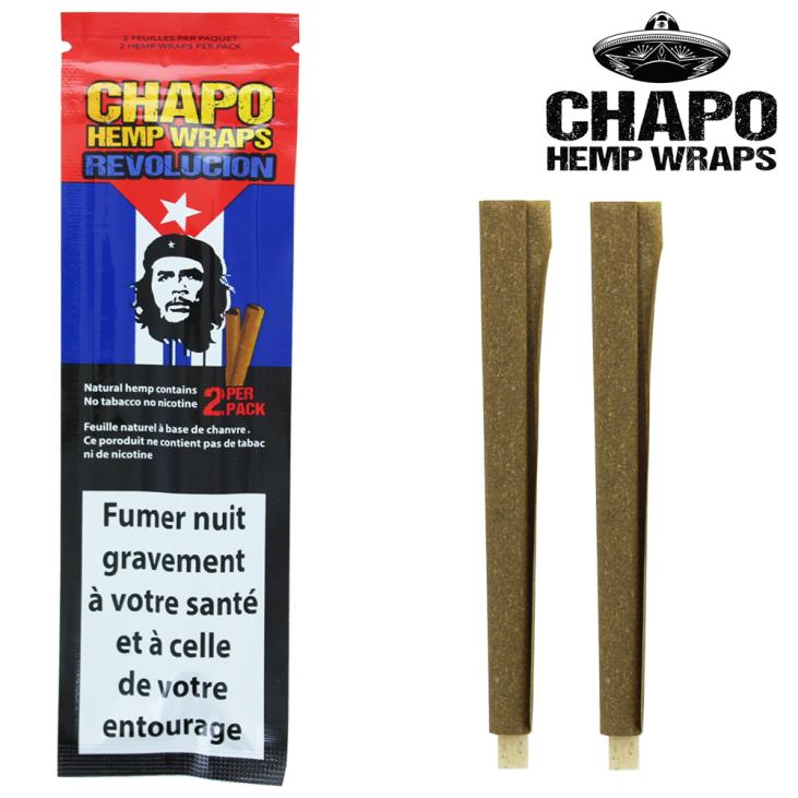 Paquet Blunts Chapo Revolucion en chanvre