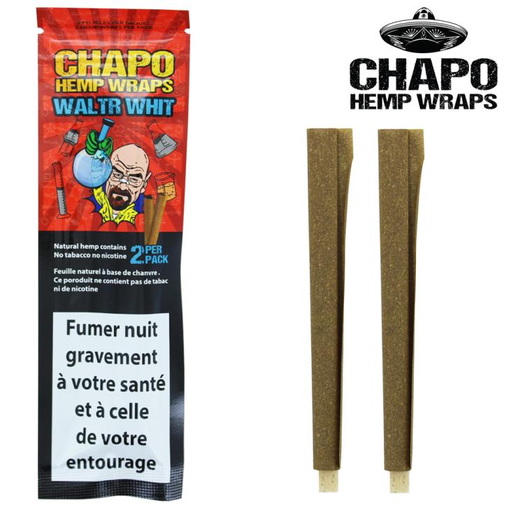 Paquet Blunts Chapo Waltr Whit en chanvre