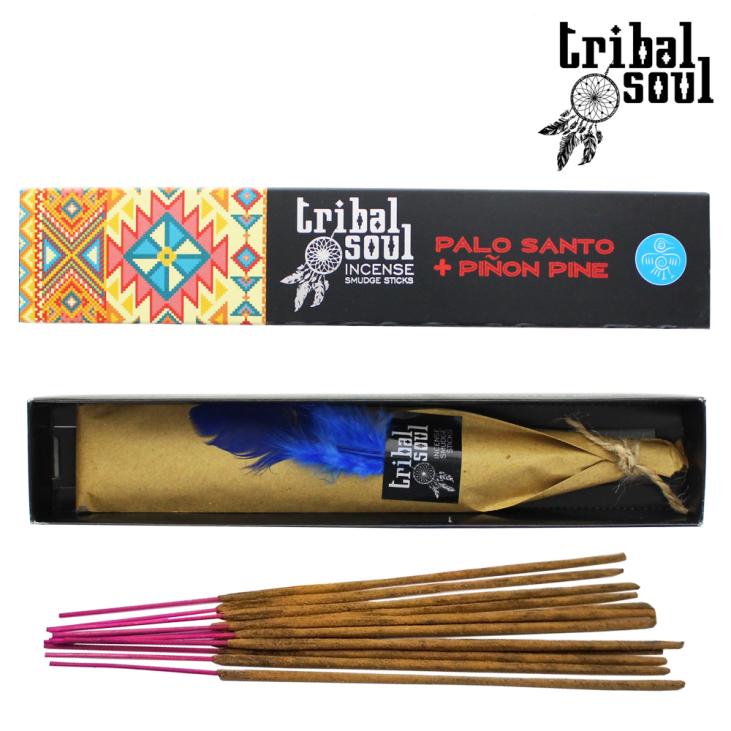 Tribal Soul Palo Santo + Pinon Pine Paquet Encens