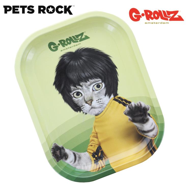 Plateau de roulage G-Rollz Pets Rock Kung Fu (PM) métal