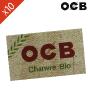 Feuille à rouler OCB Chanvre Bio Regular par 10 carnets