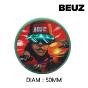 Grinder en chanvre DJ Beuz (Marron) 50mm