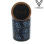 SmartStash V-Syndicate Jar Verre avec grinder T4 Hc20 (Bleu)