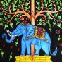 Tenture Indienne Colors Elephant